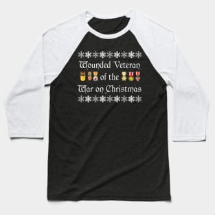 War on Xmas Veteran Baseball T-Shirt